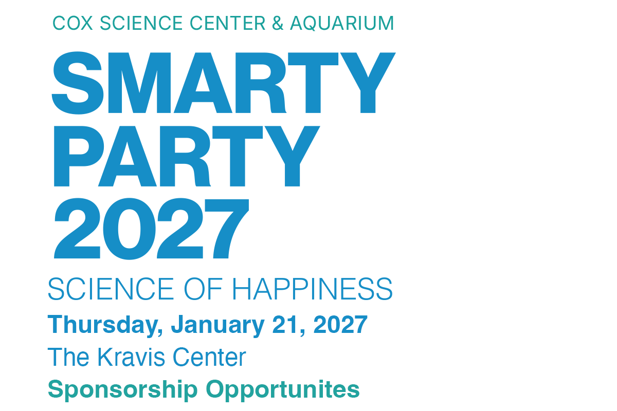 Cox Science Center And Aquarium, Smarty Party 2027 - Science Of Happiness, Featured Speaker: Arthur C. Brooks, Thursday, January 21, 2027 at The Kravis Center